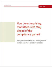 How do Enterprising Manufacturers Stay Ahead of the Compliance Game?