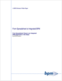 From Spreadsheet Chaos to an Integrated BPM Application in Six Steps