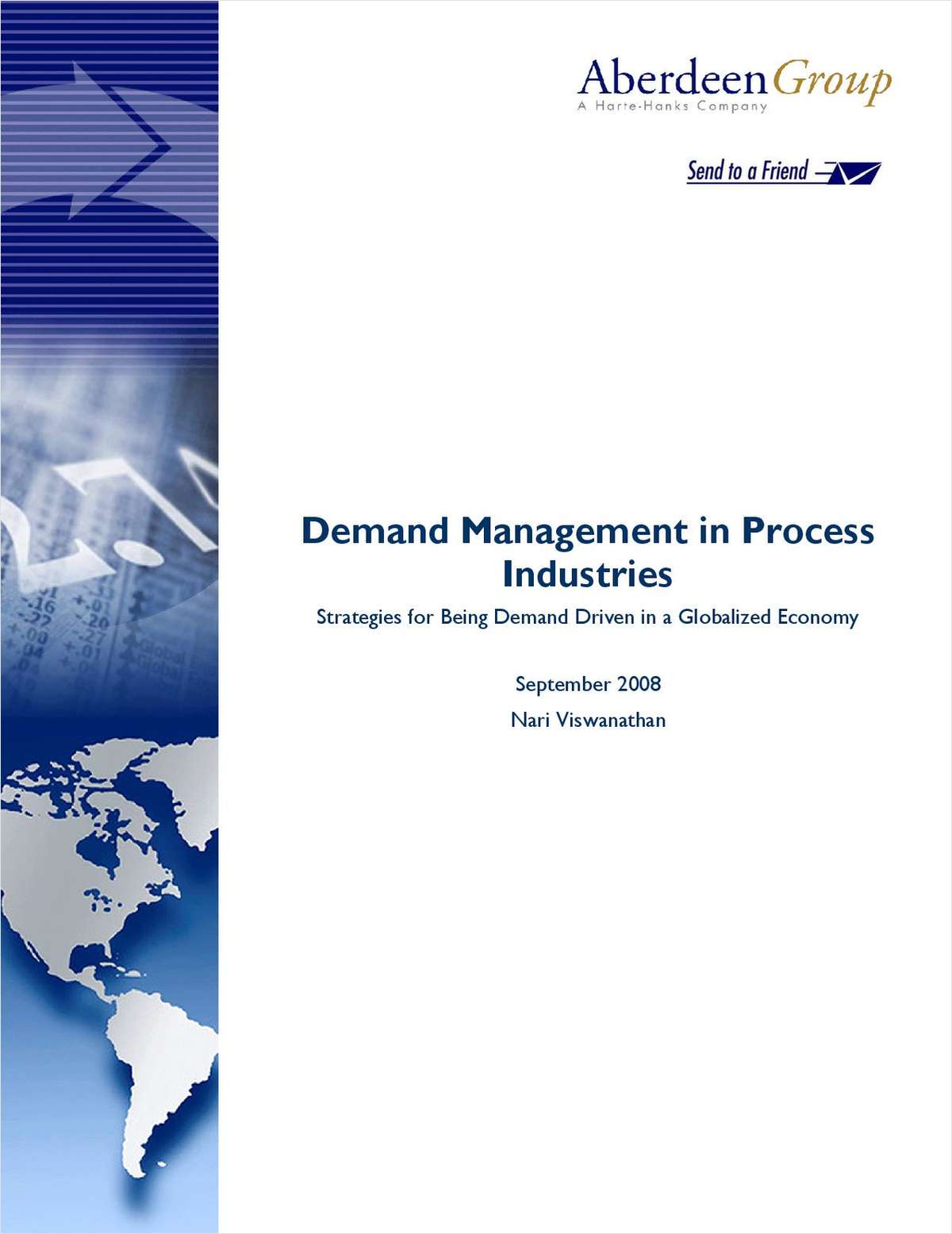Strategies for Being Demand Driven in a Globalized Economy