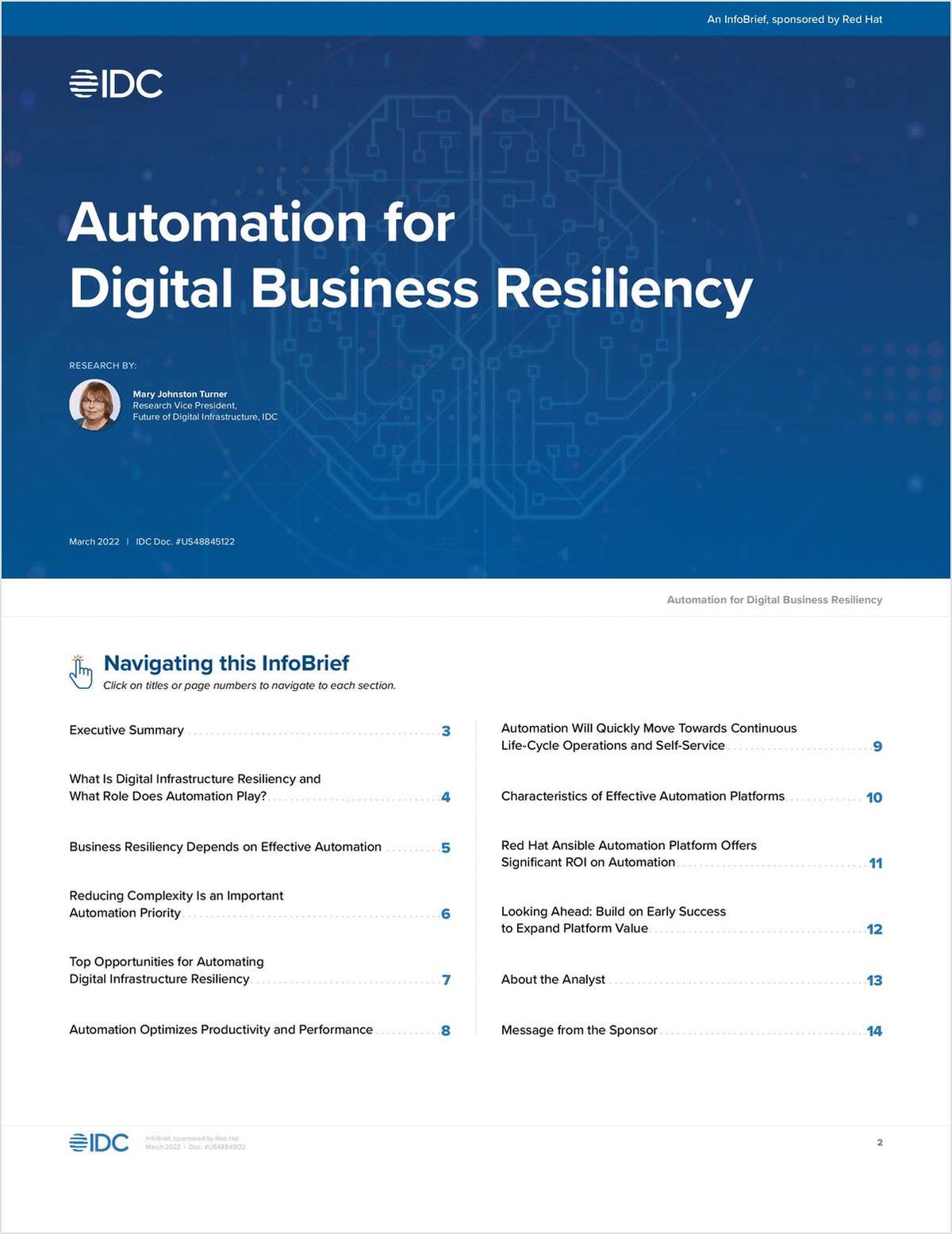 Automation for Digital Business Resiliency
