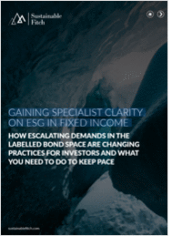 Gaining Specialist Clarity on ESG in Fixed Income