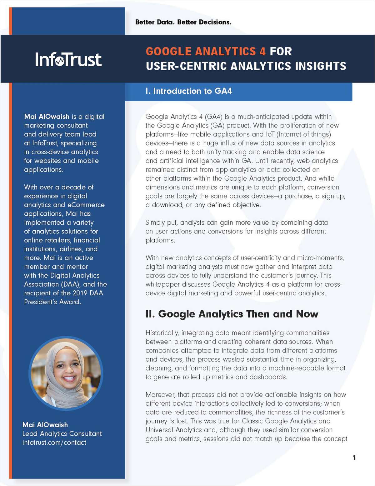 Google Analytics 4 User-Centric Analytics Guide