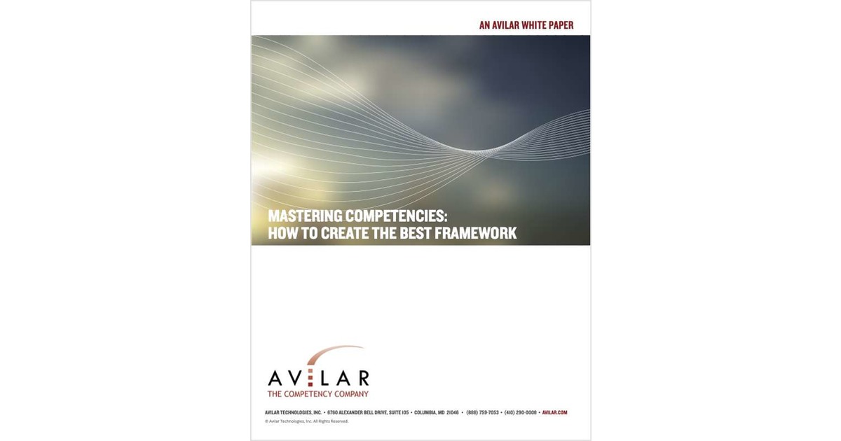 Mastering Competencies