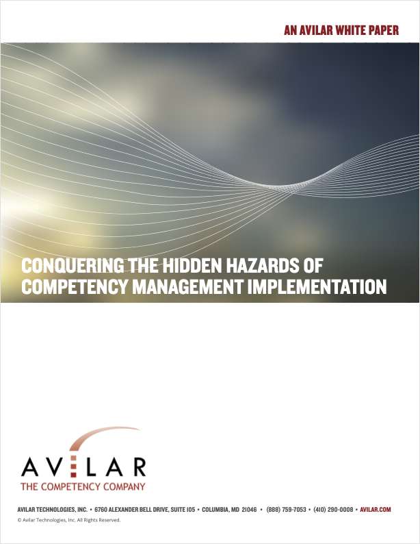 Conquering the Hidden Hazards of Competency Management Implementation