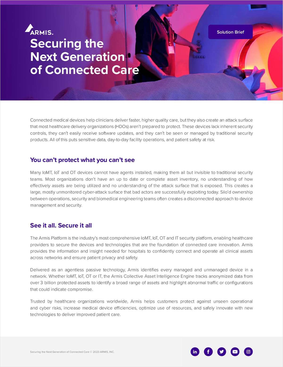 Securing the  Next Generation  of Connected Care