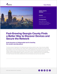 Fast-Growing Georgia County Finds a Better Way to Discover Devices and Secure the Network