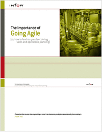 The Importance of Going Agile