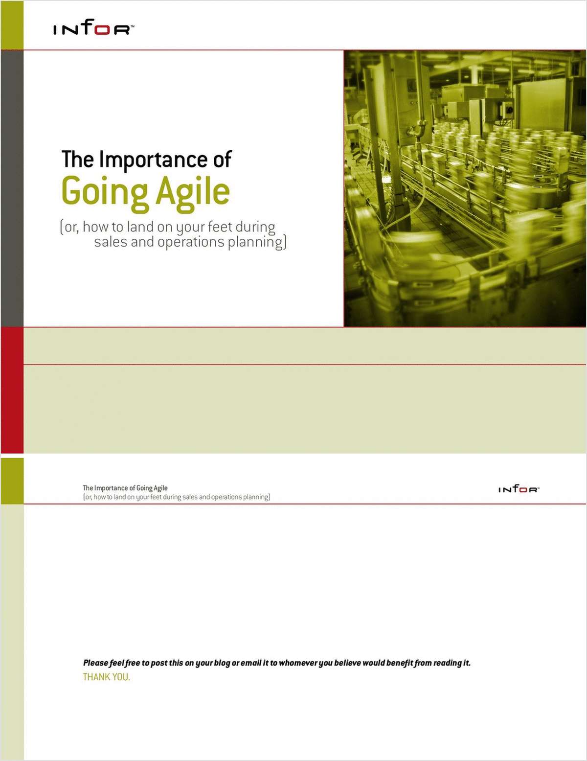 The Importance of Going Agile