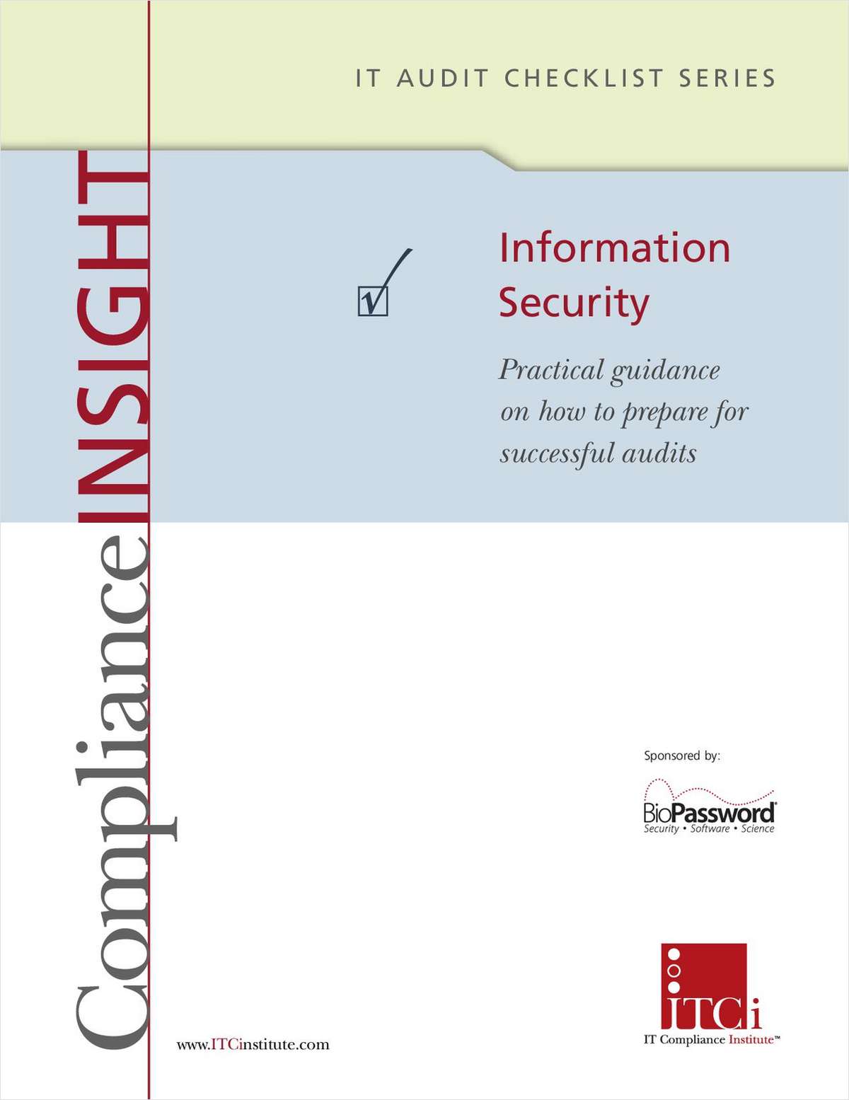 IT Audit Checklist: Information Security