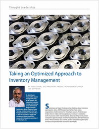 Take an Optimized Approach to Inventory Management