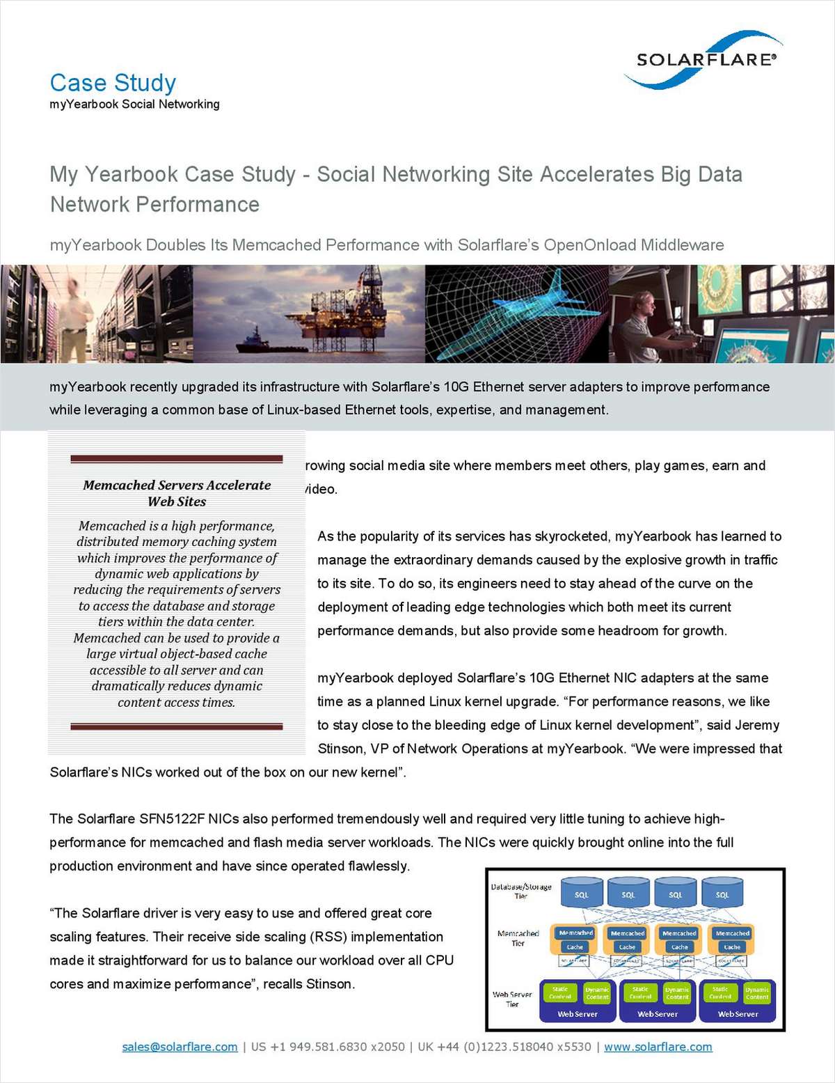 myYearbook Case Study - Social Networking Site Accelerates  Network Performance