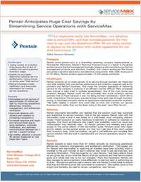 Pentair Improves Service Operations with a New On-Demand Solution