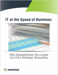 Why Spreadsheets No Longer Cut it for IT Executives