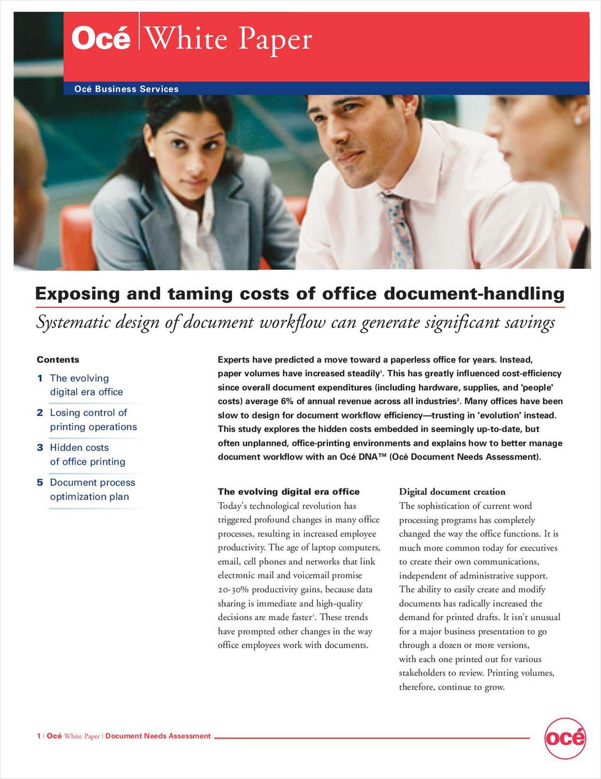 Exposing and Taming Costs of Office Document-Handling