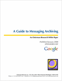 A Guide to Messaging Archiving