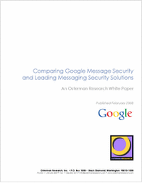 Google vs The World: The Battle of the Message Security Vendors