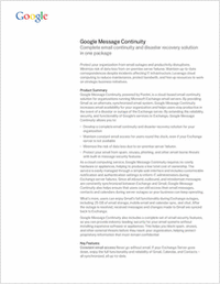 Google Message Continuity