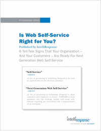 Is Web Self-Service Right for You?