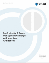 Top Eight Identity & Access Management Challenges with SaaS Applications
