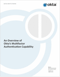 An Overview of Okta's Multifactor Authentication Capability
