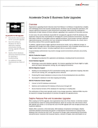 Accelerate, De-risk Oracle EBS Upgrades