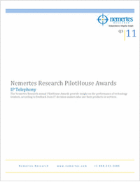 Nemertes Research PilotHouse Awards: IP Telephony