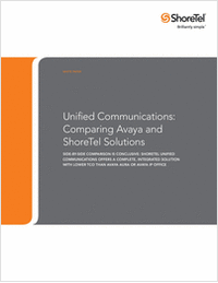 Comparison of Avaya and ShoreTel Unified Communication Solutions