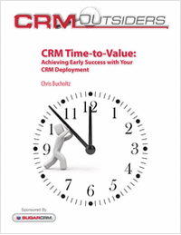 CRM Time-to-Value: Achieving Early Success with Your CRM Deployment