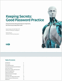 Keeping Secrets: Good Password Practice