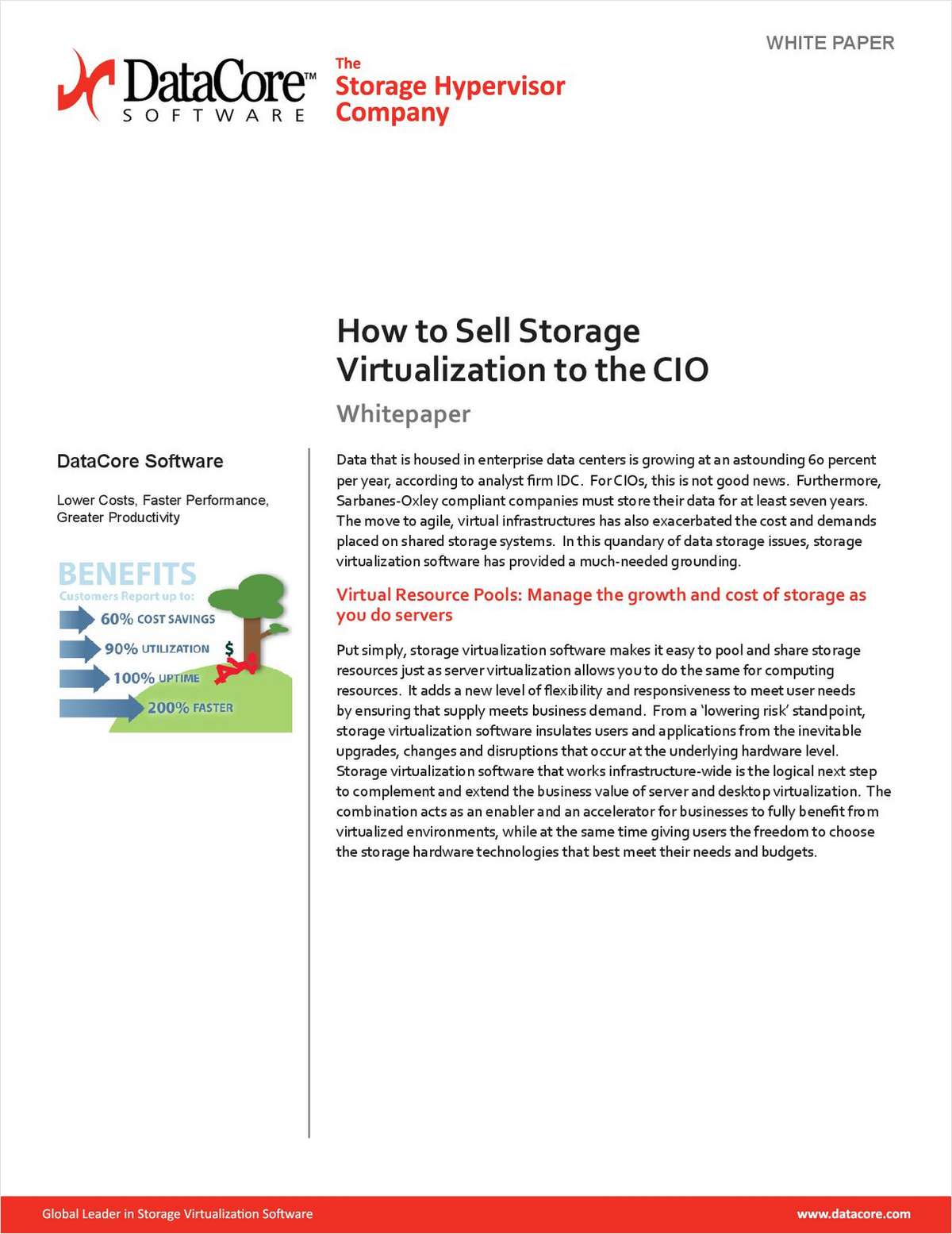 How to Sell Storage Virtualization to Your CIO