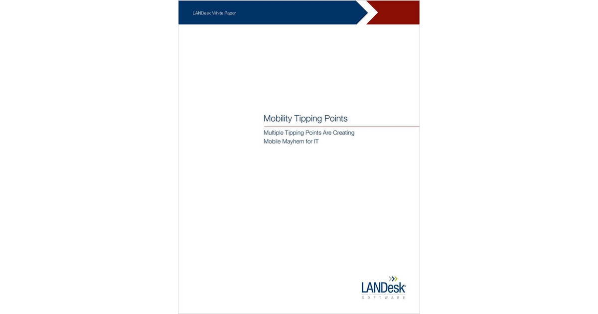 Tipping point essay
