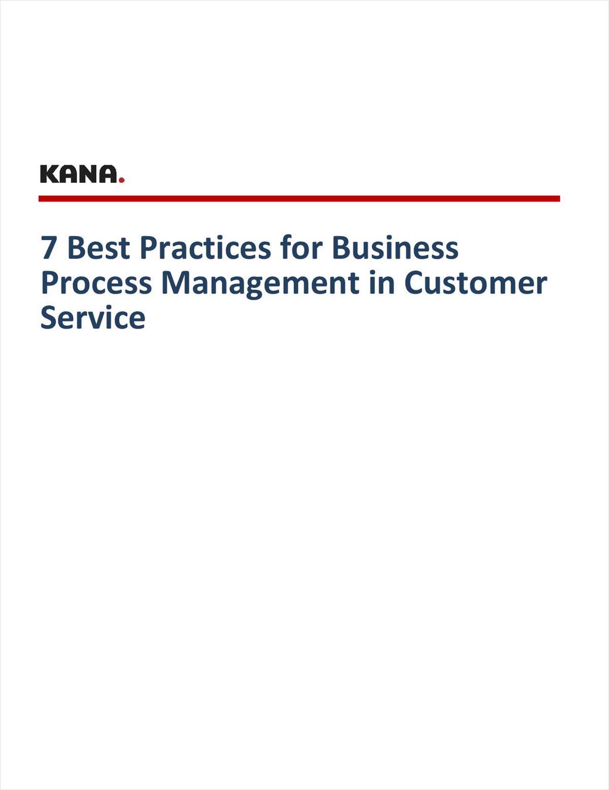 7 Best Practices for Business Process Management in Customer Service