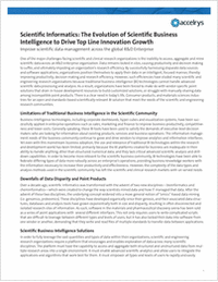 How Scientific Business Intelligence Can Drive Top Line Innovation Growth