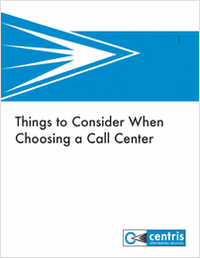 Things to Consider When Choosing a Call Center