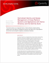 Centralized Identity and Access Management of Cross-Platform Systems and Applications
