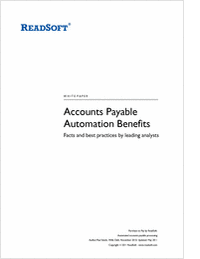 Accounts Payable Automation Benefits