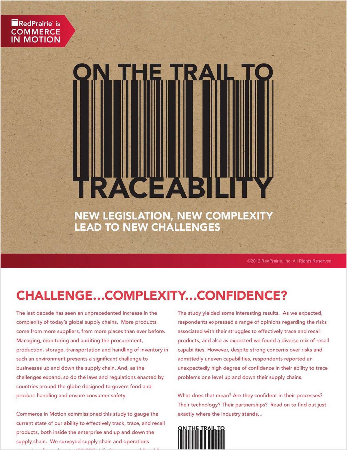 On the Trail to Traceability eBook