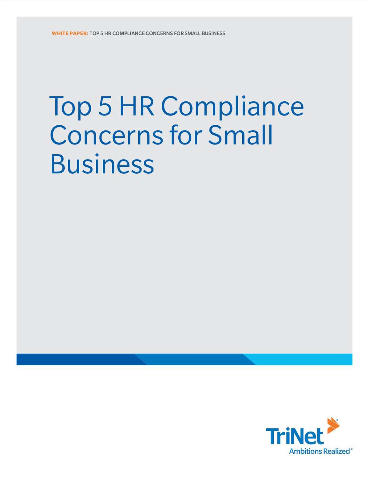 Top 5 HR Compliance Concerns for Small Business