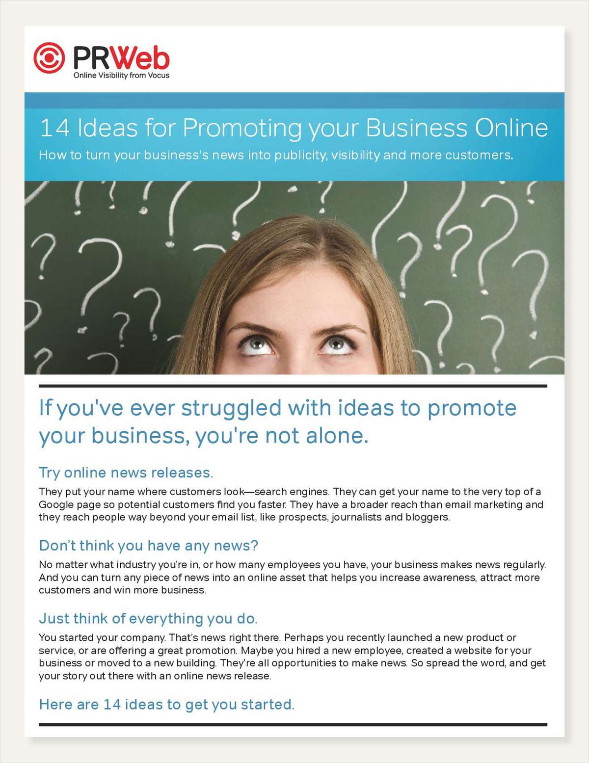 14 Ideas For Promoting Your Business Online