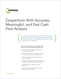 Outperform With Accurate, Meaningful, and Fast Cash Flow Analysis