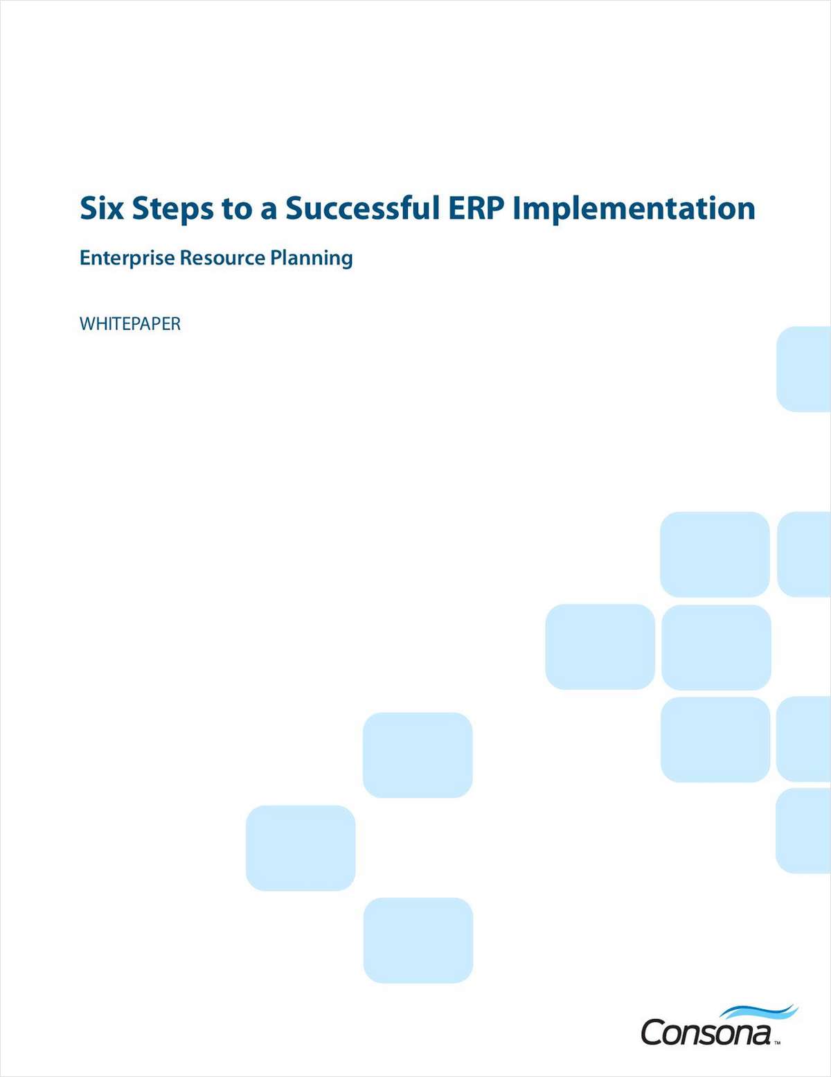 Six Steps to a Successful ERP Implementation