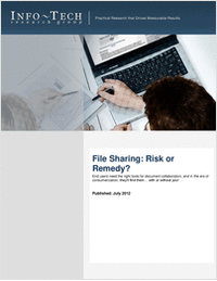 File Sharing: Risk or Remedy?