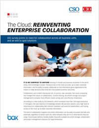 The Cloud: Reinventing Enterprise Collaboration