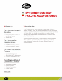 Synchronous Belt Failure Analysis Guide