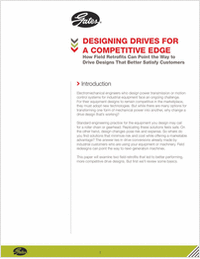 Designing Drives for a Competitive Edge