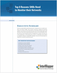 Top 8 Reasons SMBs Need to Monitor their Networks