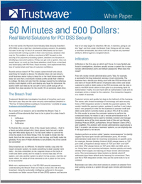 50 Minutes and 500 Dollars: Real World Solutions for PCI DSS