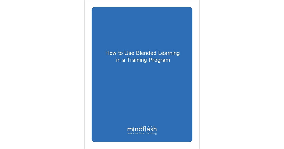 How to Use Blended Learning in a Training Program
