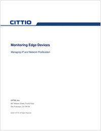 Monitoring Edge Devices: Managing IP and Network Proliferation
