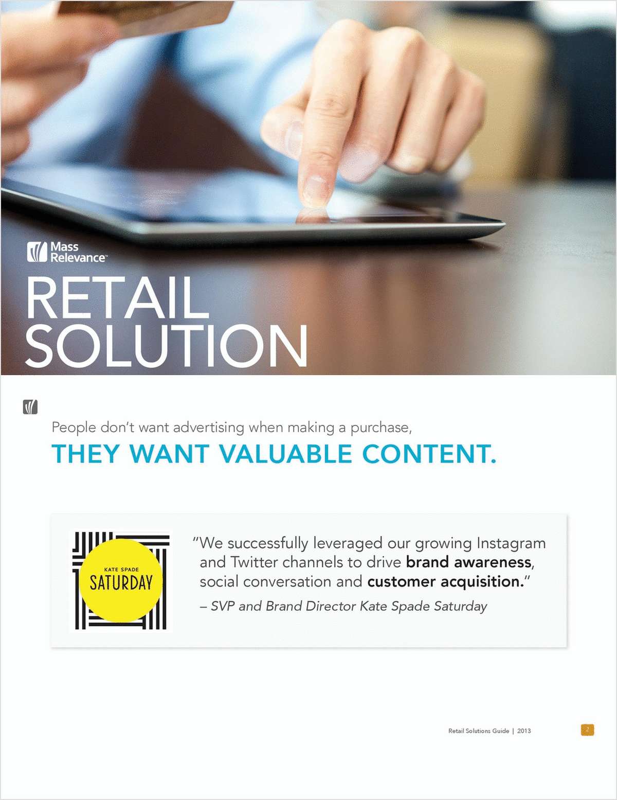 Social Retail Solution Guide: Use Social Media Content To Drive Commerce